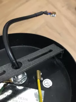 Light fixture plate