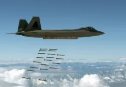 Lockheed Martin FB-22 1/100 scale model