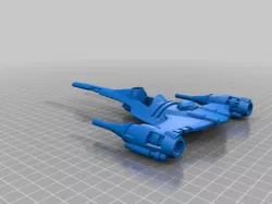 Mandalorian N1 Starfighter LEGO Minifigure Scale