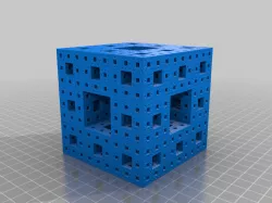 MENGER SPONGE HYPER CUBE