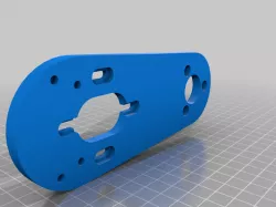 Motor mount for electric skateboard