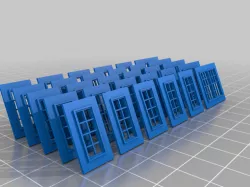 N scale Walthers Vulcan thinner windows