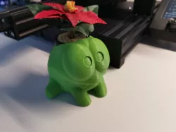 Om Nom flower pot