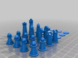 One full side (chess & checkers)