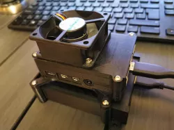 pi4 Case for 60x60mm fan
