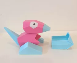 Porygon - a small box (articulated)
