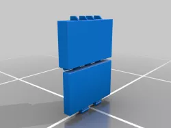Print In Place Hinged Latched Box