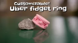  Print-in-place uber fidget ring 
