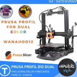 Profil Prusa Dual Color for Wanhao D12