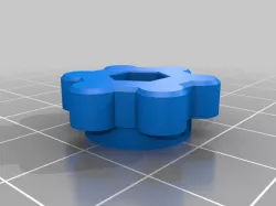 Qidi Bed Leveling Nuts - Star Grip