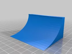 Quarter Pipe for Tech Deck