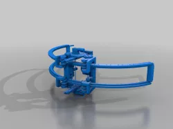 Rails and cart for 3dscanning
