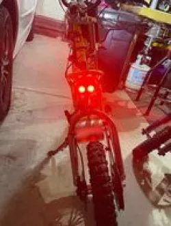 Razor MX 500 / 650 tail light bracket