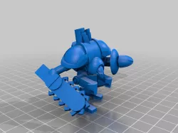 Rebelling Llamas Class Steam Powered Combat Wacker