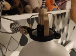 Replacement mount for Ikea Ranarp lamp