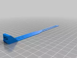 Reusable Cable Tie with Mounting Holes