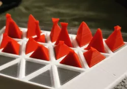 Romulan Chess - Dignified Zhamaq Set