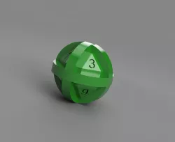 Round Die (D8)