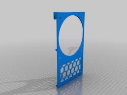 RSP-500-24 cover for 120mm fan