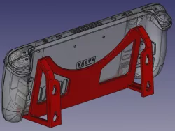 Simple Steam Deck stand/wall mount