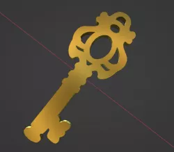 Simple Steampunk Mystery Key