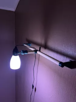 Sliding lamp