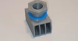 Small power box vent