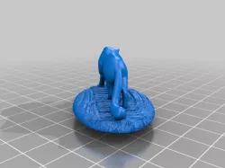 Snow Leopard DnD Mini