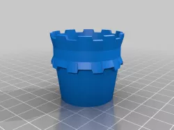 Stackable Castle Medicine Cup