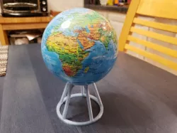 Stand for Mova Globe (or other spherical object)
