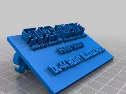 Star Wars DL44-plate