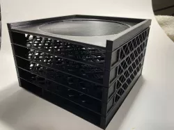 Storage Shelves for an Orbital Sander