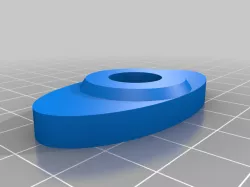 Substitute for a broken Slik 88 tripod crank handle 