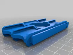 Switch game case with joycon rails and airtag slot