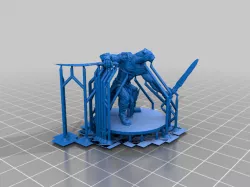 Tabaxi Fighter, 2 swords, w/supports