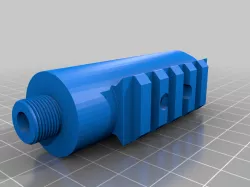 Threaded Muzzle Adapter - Rossi RS22 & Mossberg 702 Plinkster 