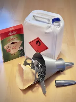 TJ's Resin–IPA Funnel for A6 coffee filters
