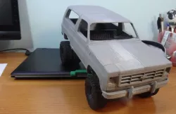 Toy car model
