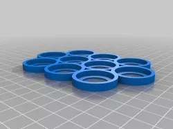 tray movement 25mm x10