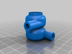 Twin turbo croc charm
