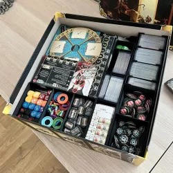 Ultimate Massive Darkness 2 organizer - Sleeved Kickstarter Edition