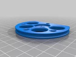 VO-RC rope pulley 70mm