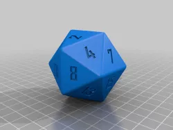 weighted d20