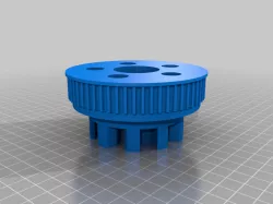 Wheel pulley for electric skateboard (60T, parametric)