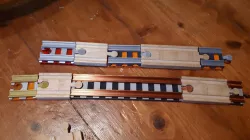 Wooden Railroad with sleepers