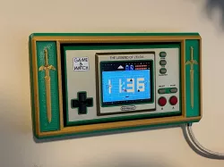 Zelda Game&Watch Wall Mount