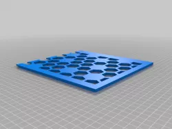 011 Dynamic Hexagon-Mesh Front Panel