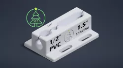 1/2" PVC Drilling Jig - 1/2" Bit 1.5" Spacing