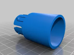 1/4 wave ground plane antenna housing