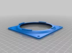120mm fan filter adaptor